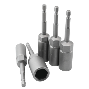 加深电动扳手套筒内六角批头螺丝套筒头风批电钻7 8mm加长套头19