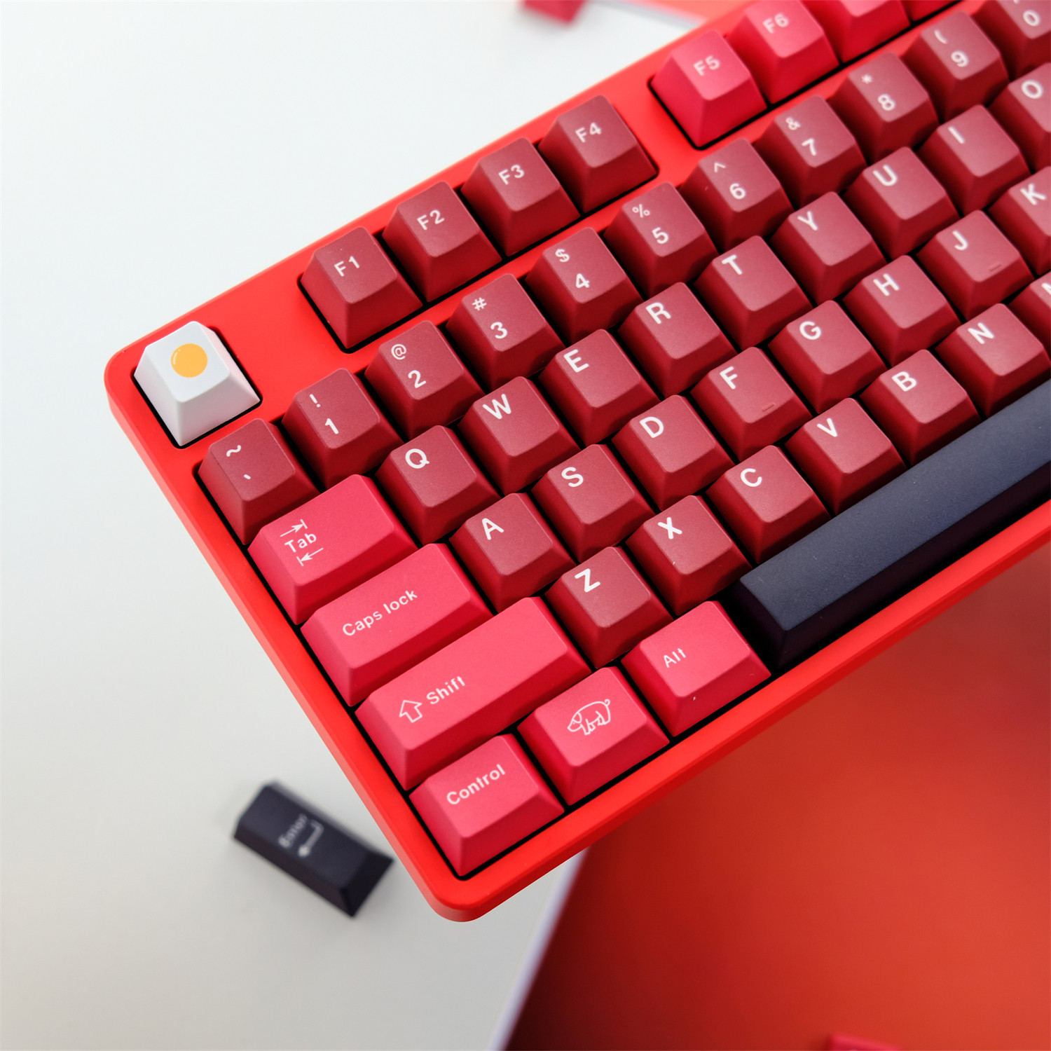GMK BLACK HAM KEYCAPS 129 KEYS PBT ORIGINAL HIGHLY SUBLIMATION MECHANICAL KEYBOARD KEYCAPS REGE PERIPHERALS