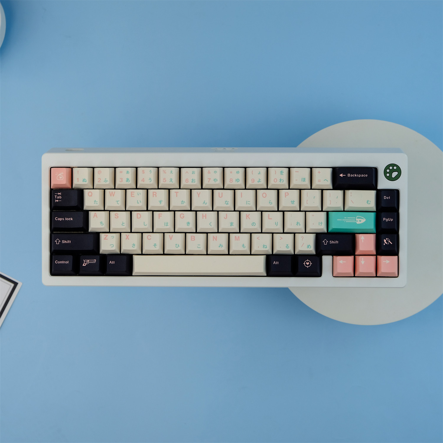 GMK 129 키 PBT 오리지널 고도로 승화된 KILLEVE 기계식 키보드 키캡 핫 브라더 주변 장치