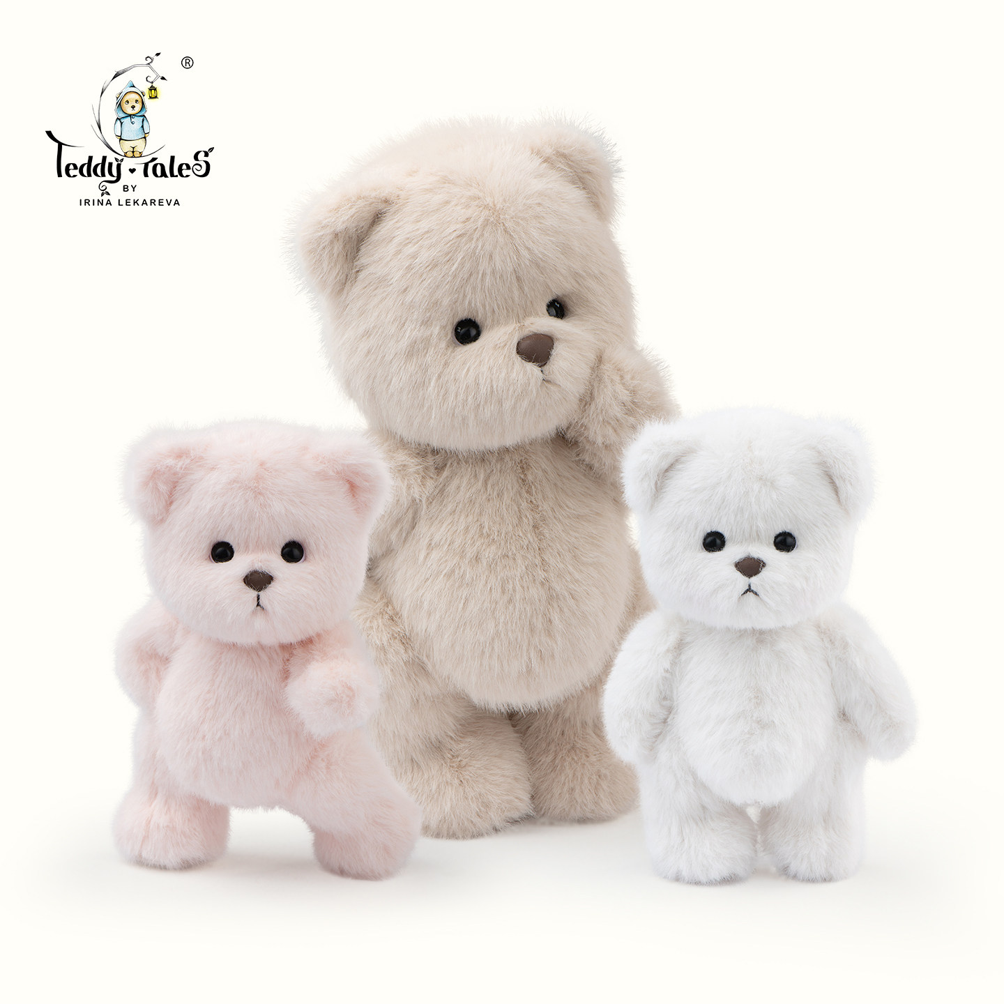 TeddyTales莉娜熊小熊玩偶毛绒娃娃泰迪手作公仔送女生新年礼物,玩具/童车/益智/积木/模型,毛绒/玩偶/公仔/布艺类玩具,淘宝优惠券,粉丝福利购,淘宝优惠卷