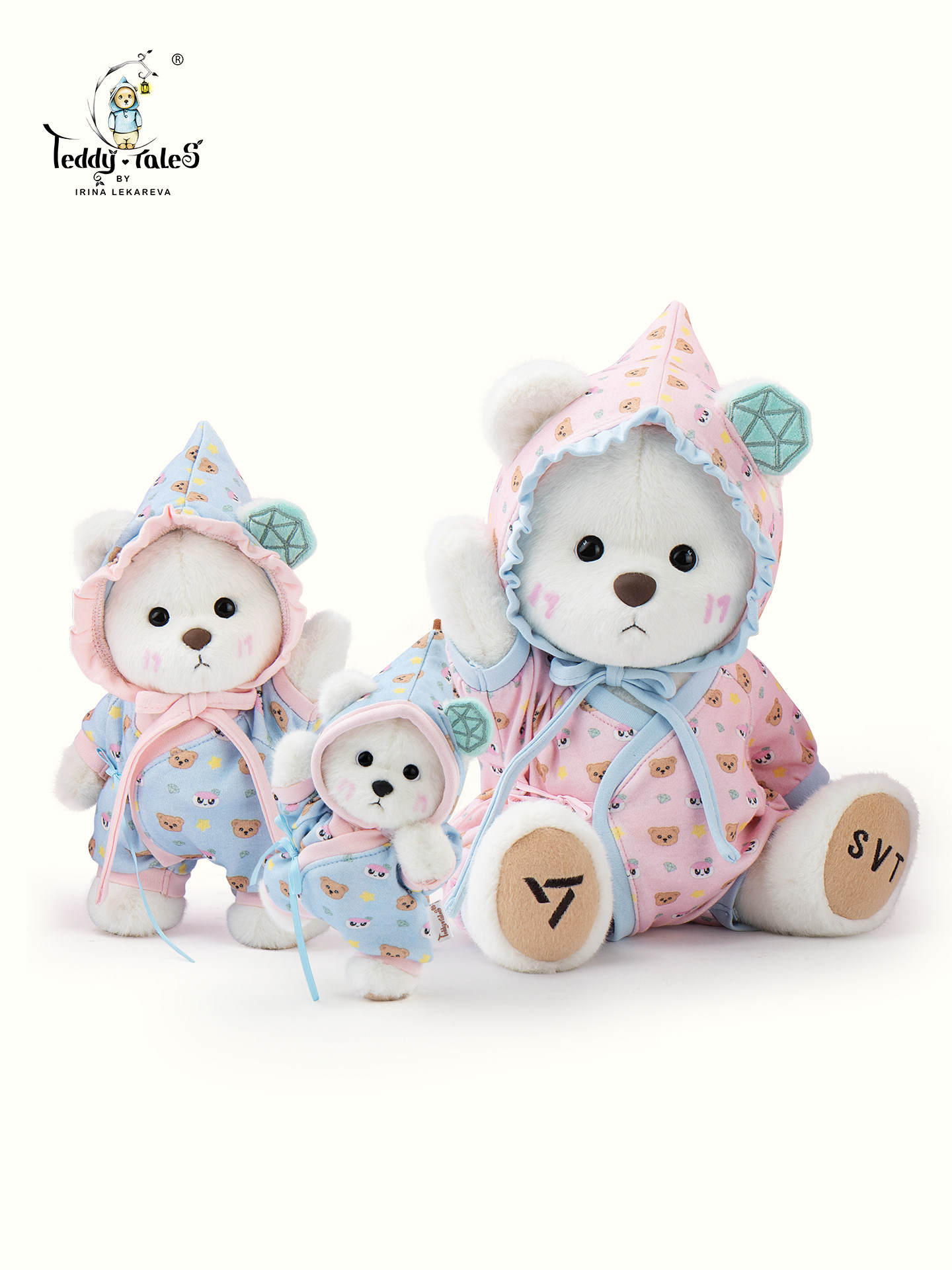 Teddytales Bongbong Bear Plush: SVT Lina Bear Series - Taobao product photo 2