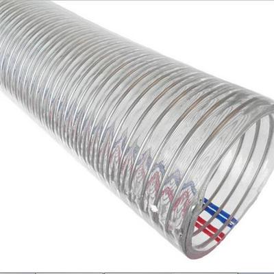 PVC钢丝管透明软管水泵进水管2寸3寸4寸抽水管防冻液压油管蛇皮管