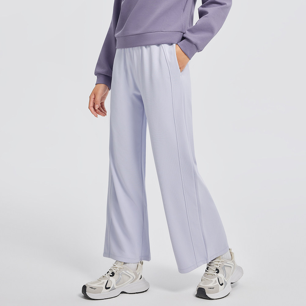 GYMANT肌肉蚂蚁冬季新款运动健身裤轻盈透气挺阔浅紫色女阔腿长裤,运动服/休闲服装,运动长裤,淘宝优惠券,粉丝福利购,淘宝优惠卷