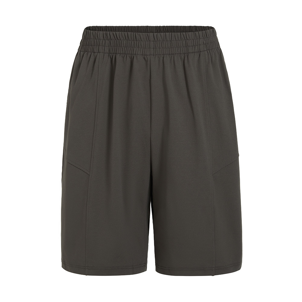 GYMANT肌肉蚂蚁春季新款运动健身裤高弹亲肤咖啡色男直出短裤