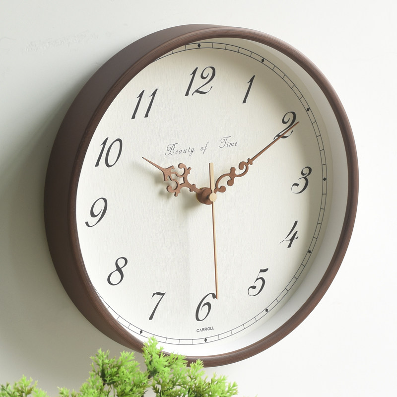 CARROLL实木中国风挂钟