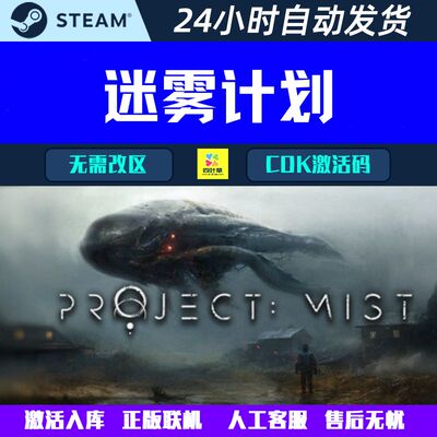 可联机 迷雾计划 Project: Mist  Steam联机合作游戏CDK激活码