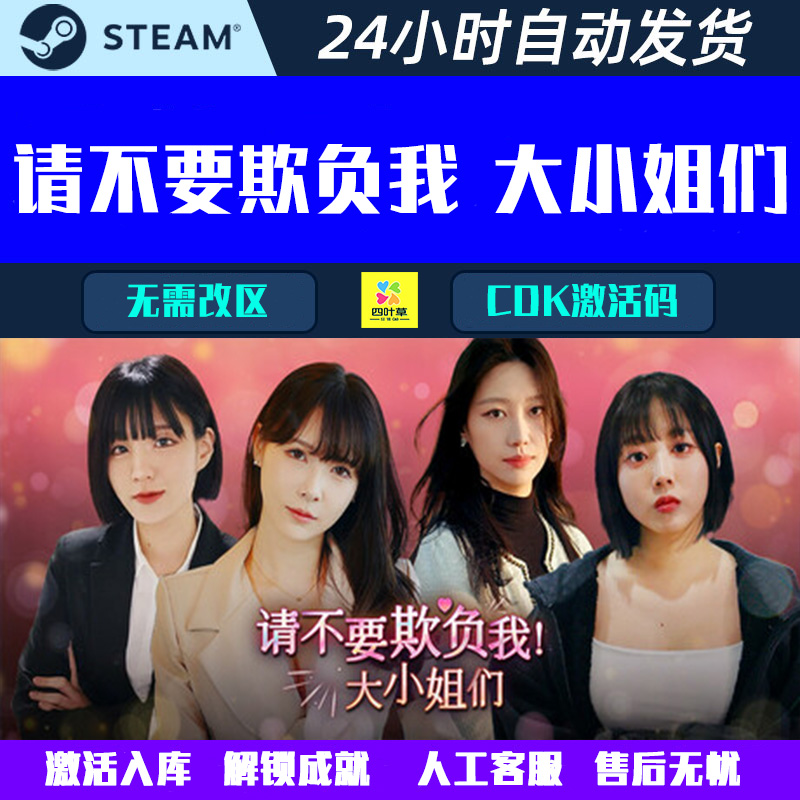 请不要欺负我，大小姐们！ Steam电脑影音互动游戏CDK激活码
