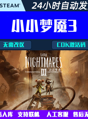 可正版联机小小梦魇3 Little Nightmares III Steam游戏CDK激活码