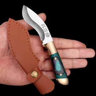 蒙古族红木加厚手把肉刀手扒肉刀小刀餐刀西餐牛排刀内蒙古吃肉刀