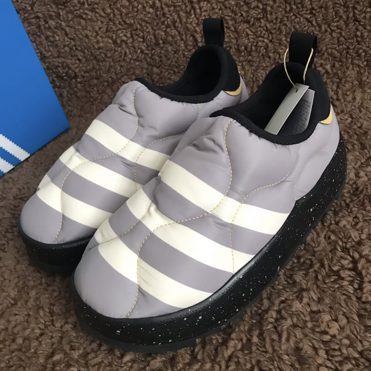 adidas Originals Puffylette 减震耐磨 面包鞋 运动休闲鞋IF4327