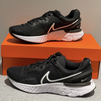 Nike React Miler 3 缓震防滑耐磨 轻便透气 织物 跑鞋DD0490-001