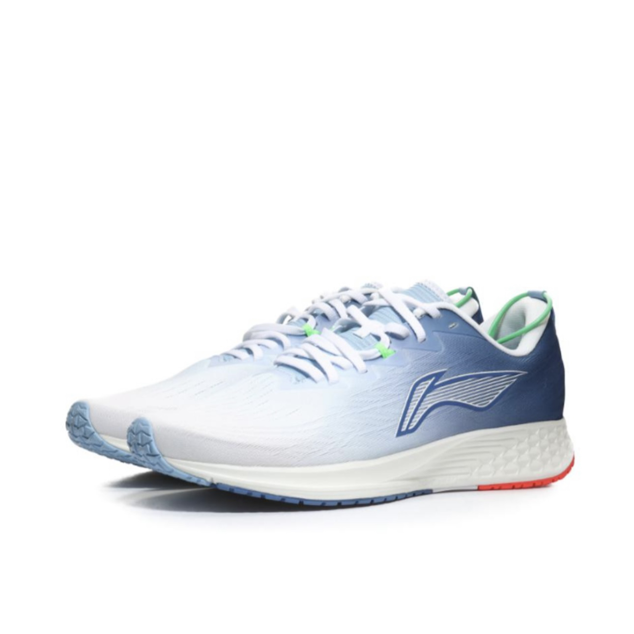 李宁 赤兔4透气 网面 轻质支撑稳定 防滑耐磨运动 跑鞋ARMR003-8