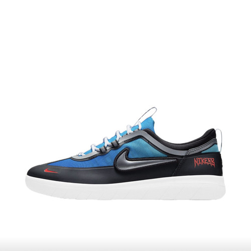Nike SB Nyjah Free 2 防滑耐磨 网眼透气运动休闲鞋DC9104-400黄