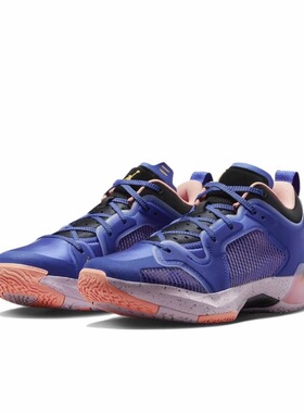 Jordan Air Jordan 37 Low Lapis 男款 蓝色 DQ4123-400黄