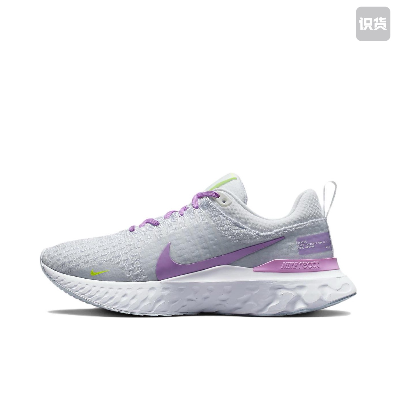 Nike React Infinity Run FK3 减震 织物 回弹 跑鞋DZ3016-100