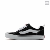Knu 黑色内里 Skool 板鞋 Vans 黑白VN0009QC6BT 低帮 男女同款 黄