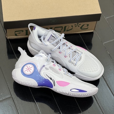 李宁 韦德裂变8 䨻科技 防滑耐磨 篮球鞋ABPT029-11