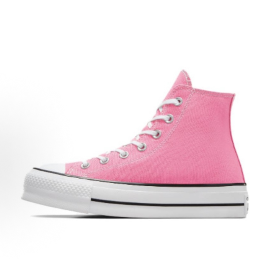 Converse All Star Lift  高帮 帆布鞋 女款 粉色A08216C黄