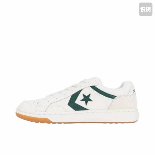 Converse Pro Blaze Classic低帮 板鞋 男款 白绿色A12404C黄