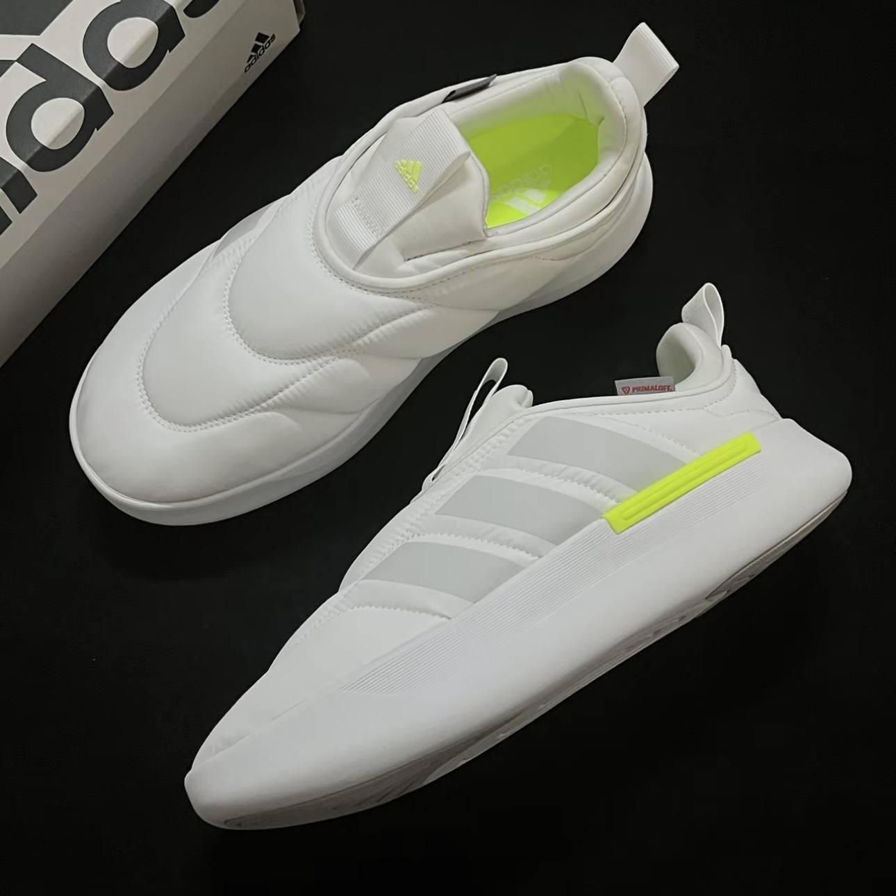 adidas Adipuff 舒适轻便 防滑耐磨 百搭 棉鞋面包鞋IF4230