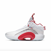 100 CQ9433 JORDANJordan35FireRed AJ35舒适缓震防滑耐磨篮球鞋