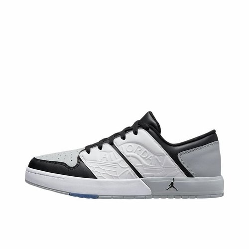 Jordan Nu Retro 1 Low 复古篮球鞋 男款 白黑DV5141-106黄