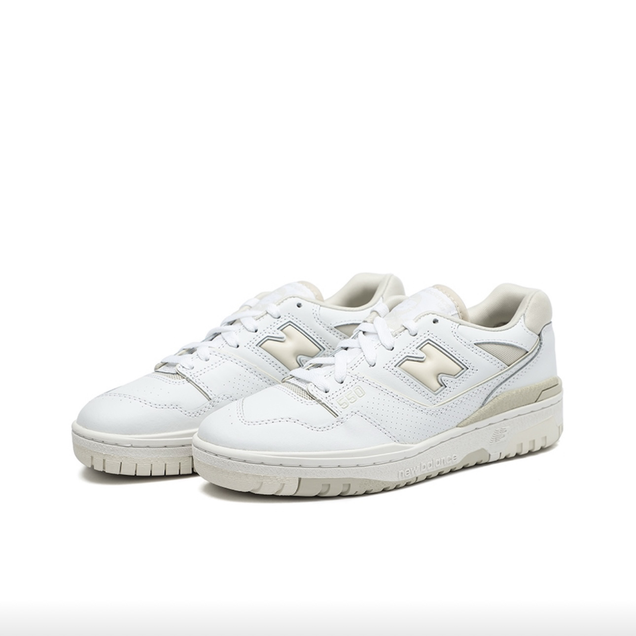 New Balance 550舒适百搭减震透气防滑耐磨 运动休闲鞋BBW550WS吴