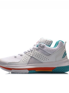 李宁 韦德之道 全城5 云科技缓震 防滑耐磨 实战 篮球鞋ABAP129-6