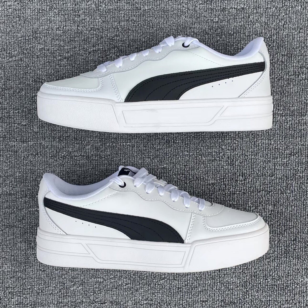 Puma/彪马 Skye 板鞋 厚底增高防滑耐磨复轻便板鞋374764-02 - 实物图
