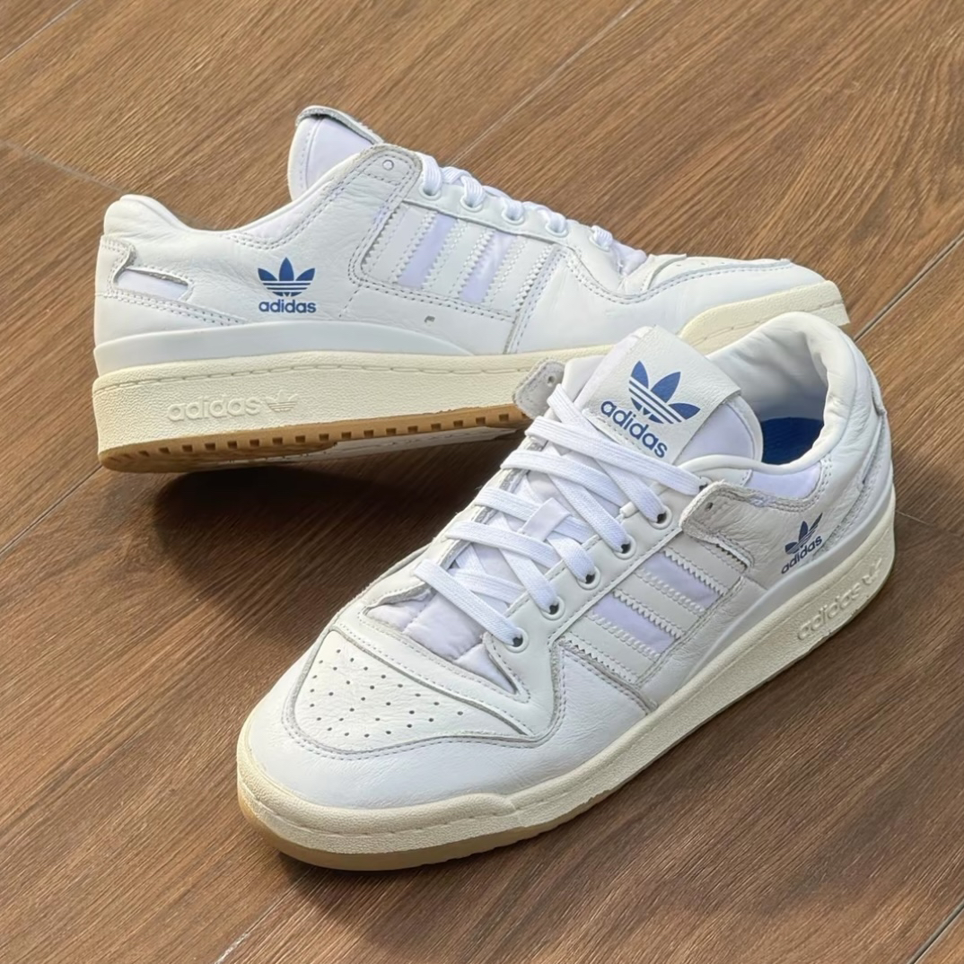 adidas Originals Forum 合成革 轻便 复古 防滑 板鞋H04903熊