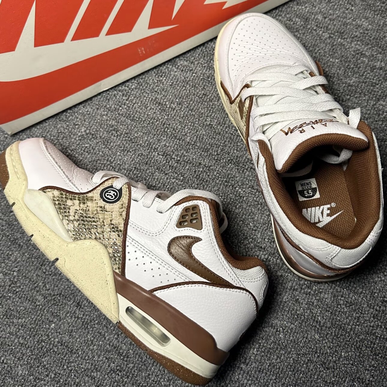 Nike Air Flight 89 篮球鞋 舒适缓震防滑耐磨篮球鞋FD6475-100