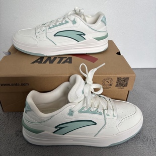 112438052 舒适耐磨低帮透气系带软底百搭板鞋 街顽LITE 安踏