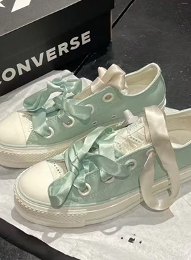 Converse/匡威 Chuck Taylor All Star Lift防滑耐磨 板鞋A10300C
