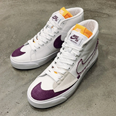 黄 Zoom Nike 复古透气运动休闲鞋 Blazer 时尚 100 拼接 DA2189