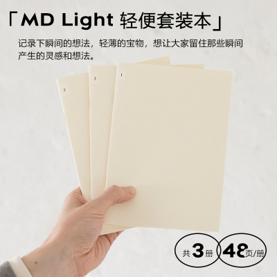 midoriMDLight三册组随身本
