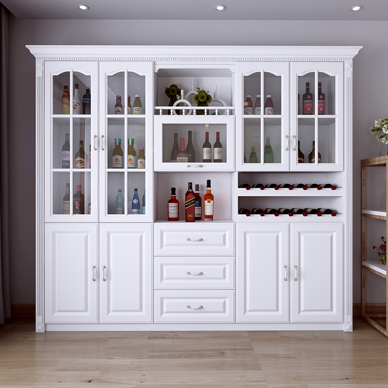 酒柜靠墙客厅一体餐边2022新款