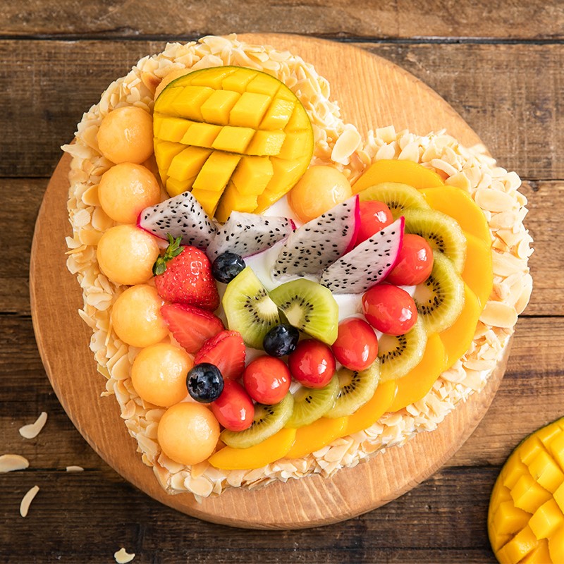 【幸福西饼】生日蛋糕水果千层拼盘上海北京深圳同城