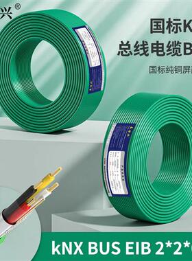 国标KNX总线EIB总线电缆EIB-BUS2x2x0.8平方智能家居控制信号电线