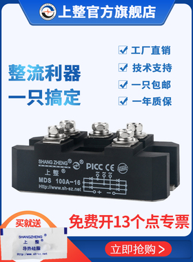 上三相整流全桥堆Mds200A100A1600V大功率充电器整流桥模块