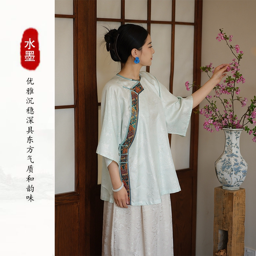 中国风新中式秋季新款上衣