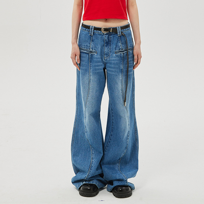 休闲百搭潮流街头时尚牛仔裤