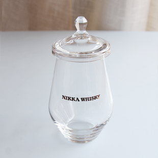 日本一甲蒸馏所限定款威士忌带盖闻香杯洋酒品鉴杯Nikka纯饮杯