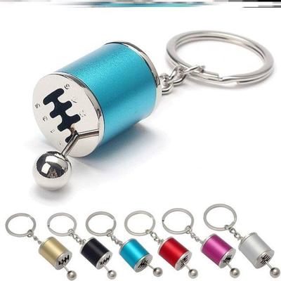 钥匙扣黑科技金属神器解压减压上课无聊玩具六速波箱变速箱挂档换