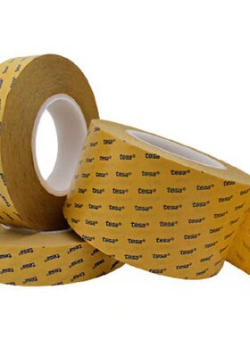 tesa68742德莎黑色PET胶带 金属标识边框背胶加固 现货散料冲型