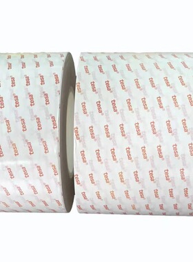 TESA德莎61370透明PET基材高性能薄膜0.125mm厚度耐高温双面胶带