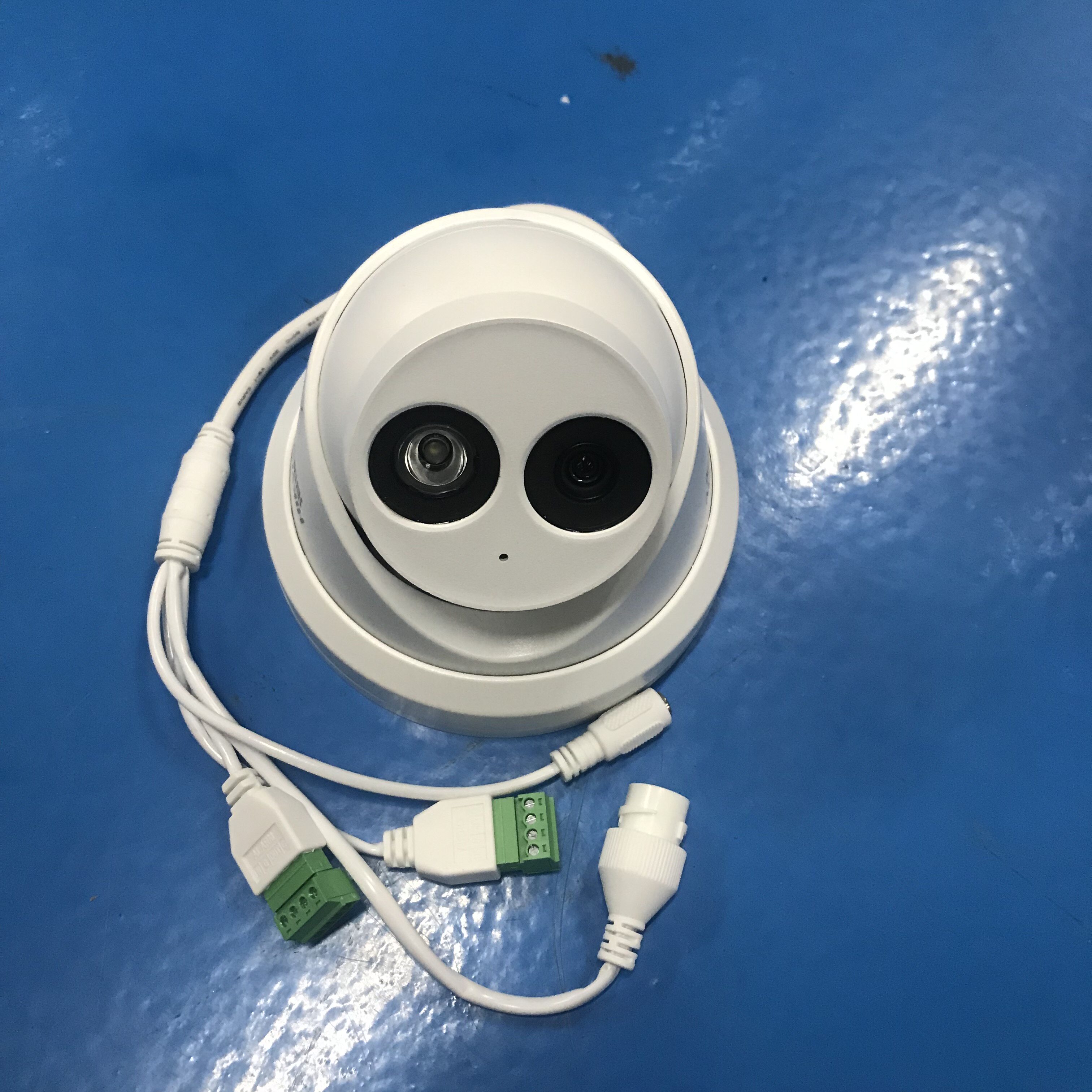 全新海康威视ds-2cd2325fd-is网络音频半球摄像机ds-2cd2320fd-is