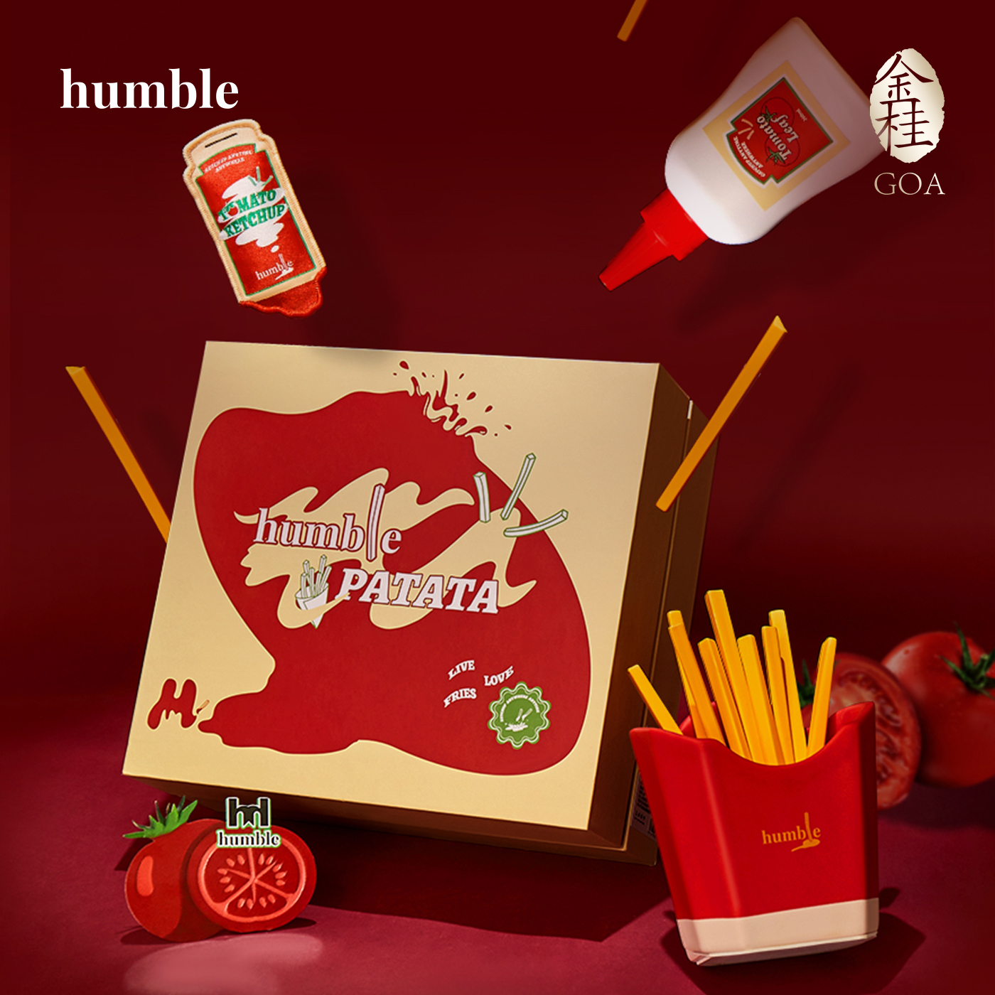 humble薯条无火香薰室内生日礼物