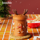 humble帕特农系列姜饼人香薰蜡烛礼盒女闺蜜生日礼物 新年礼物