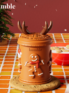 【新年礼物】humble帕特农系列姜饼人香薰蜡烛礼盒女闺蜜生日礼物