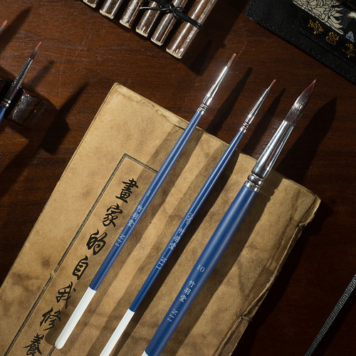 竹羽堂n11蓝精灵细节勾边勾线笔